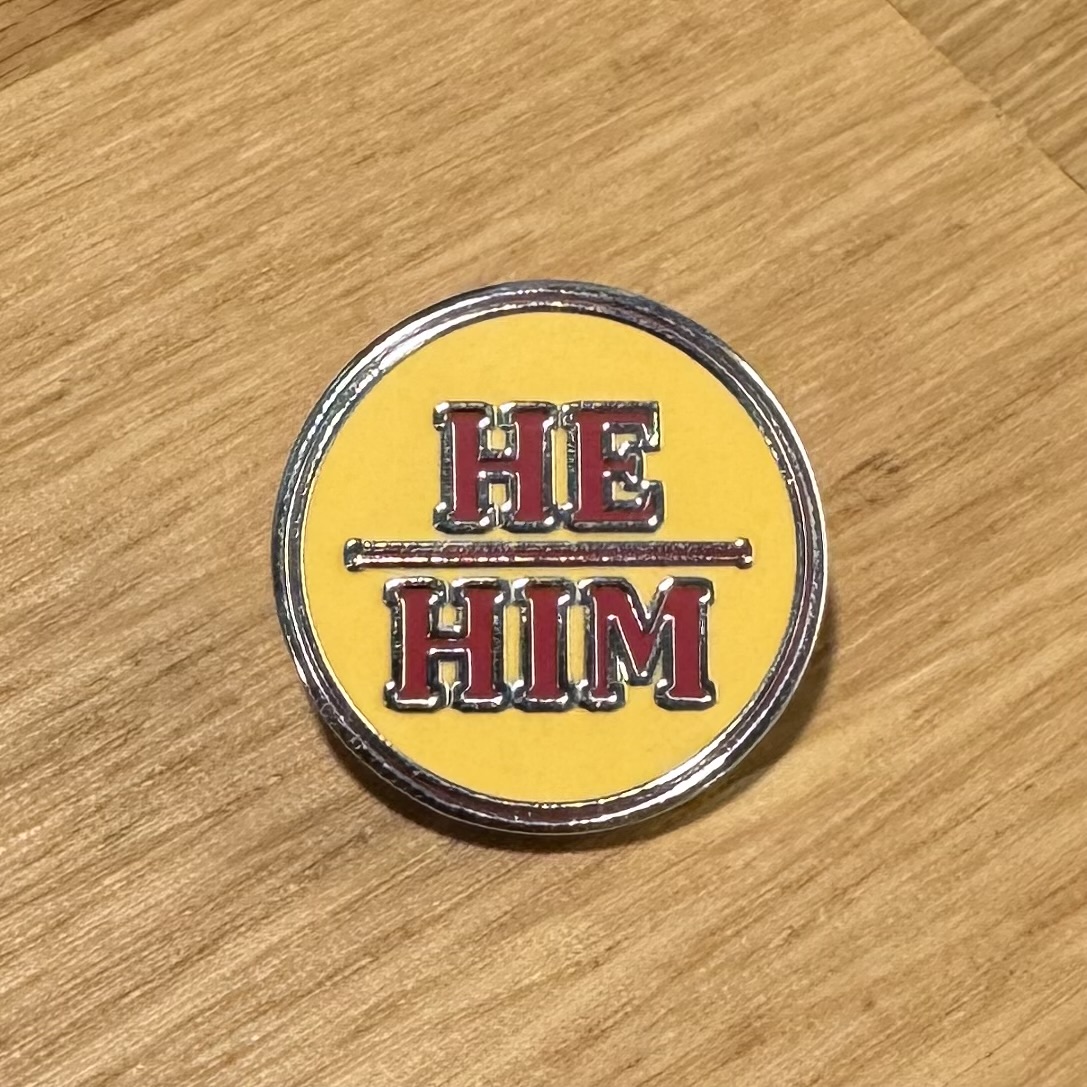 Pronoun He/Him (Blizzcon Version)